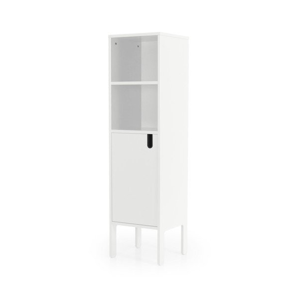 Бял шкаф, височина 152 cm Uno - Tenzo-image-2