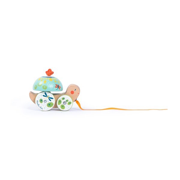 Играчка за дърпане Turtle - Moulin Roty-image-3