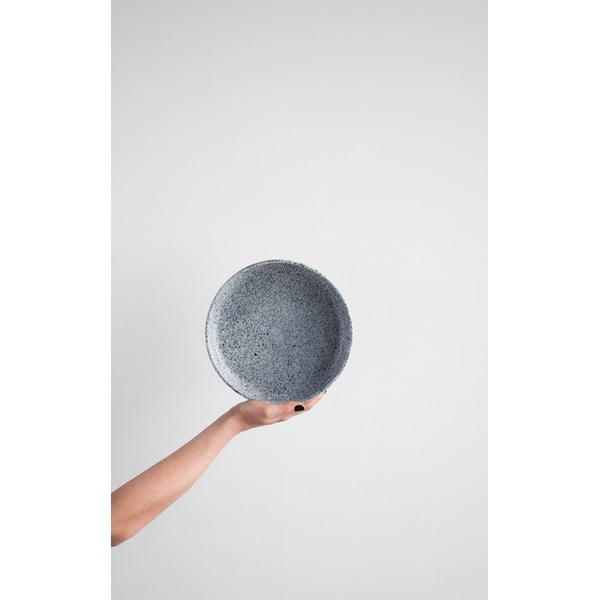 Купа от бяло-черен фаянс , ø 23,5 cm Mess - ÅOOMI-image-1