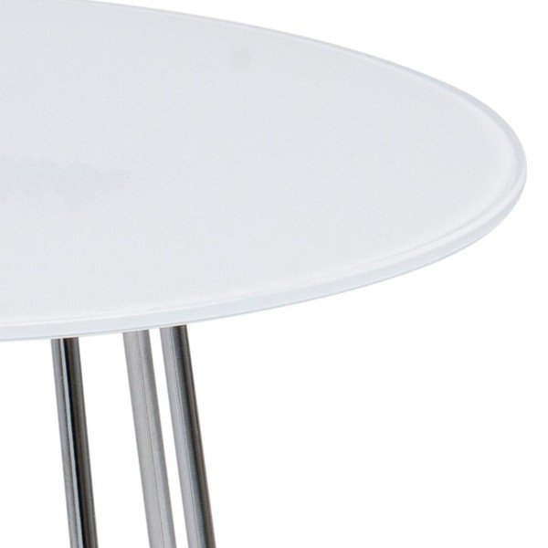Bílý odkládací stolek Actona Casia, ⌀ 40 cm-image-3