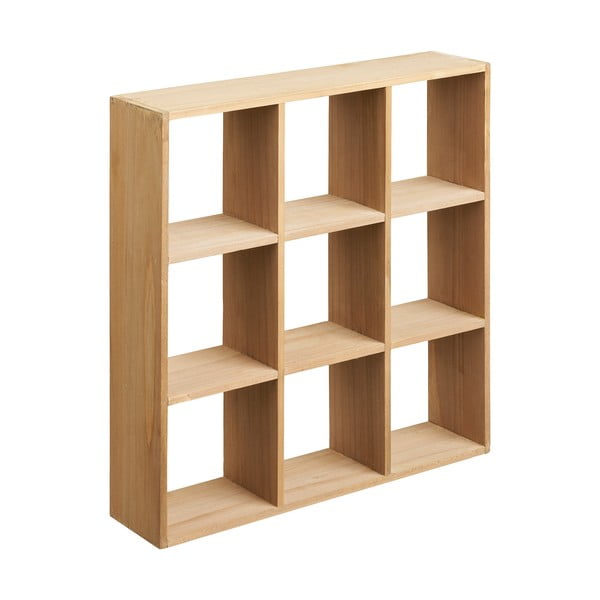 На няколко нива стенен рафт от масивен бор в естествен цвят 46 cm Moss – House Nordic-image-2