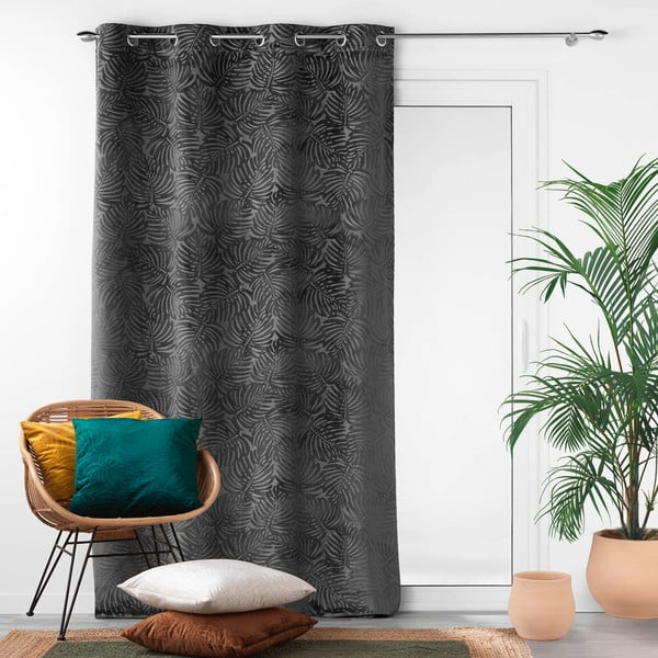 Антрацитна завеса 140x240 cm Analia – douceur d'intérieur-image-3