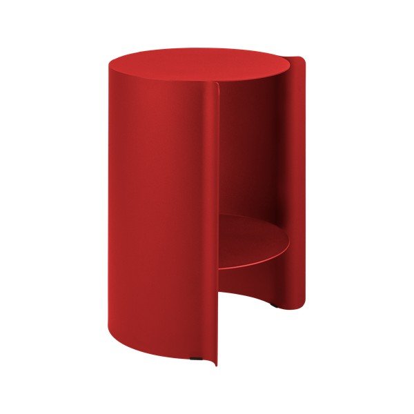 Стоманена кръгла странична масичка ø 32 cm Wa – noo.ma-image-3