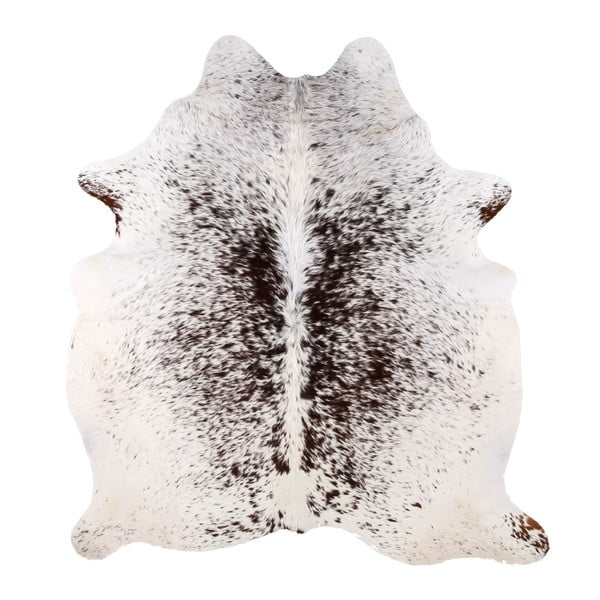 Сол и пипер от естествена кравешка кожа, 202 x 190 cm - Arctic Fur
