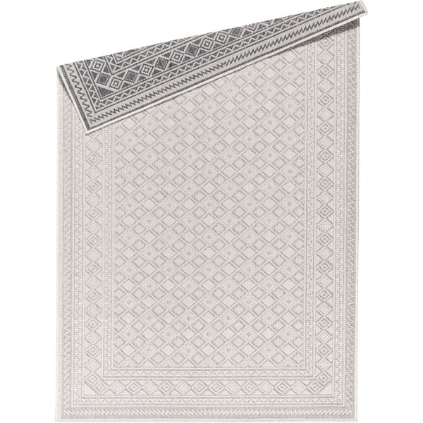 Сив външен килим 230x160 cm Terrazzo - Floorita-image-2