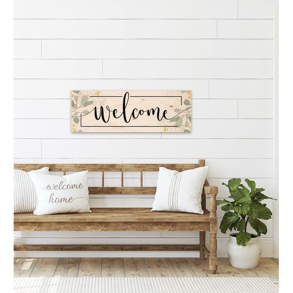 Декорация за стена Welcome, 25 x 70 cm - Styler-image-1