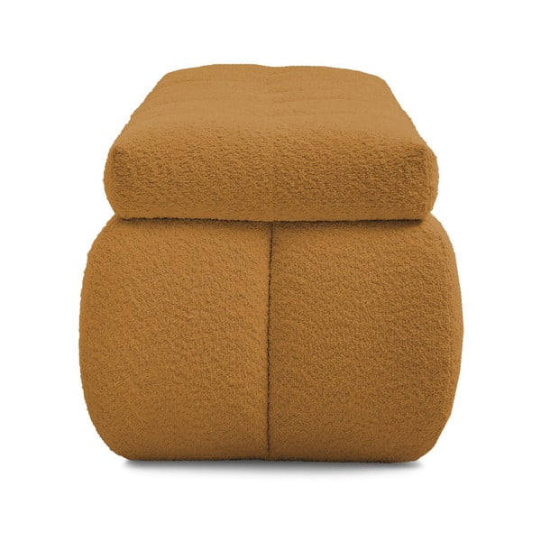 Пейка от букле в цвят горчица Mont Blanc – Bobochic Paris-image-3