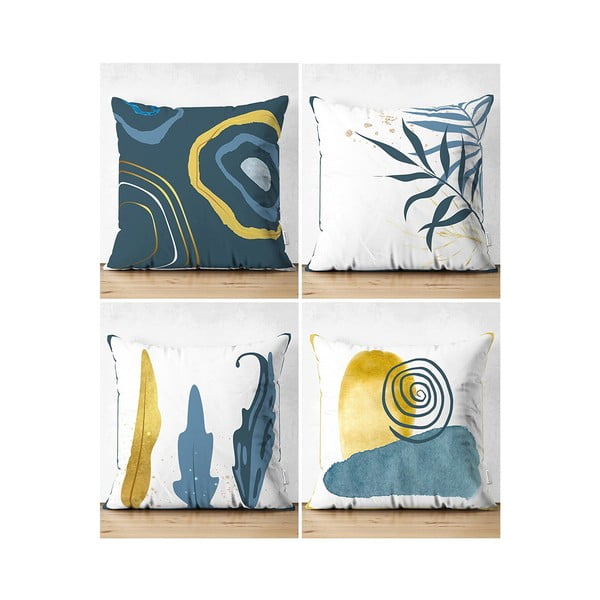 Калъфки за възглавници в комплект от 4 броя 43x43 cm - Mila Home-image-2