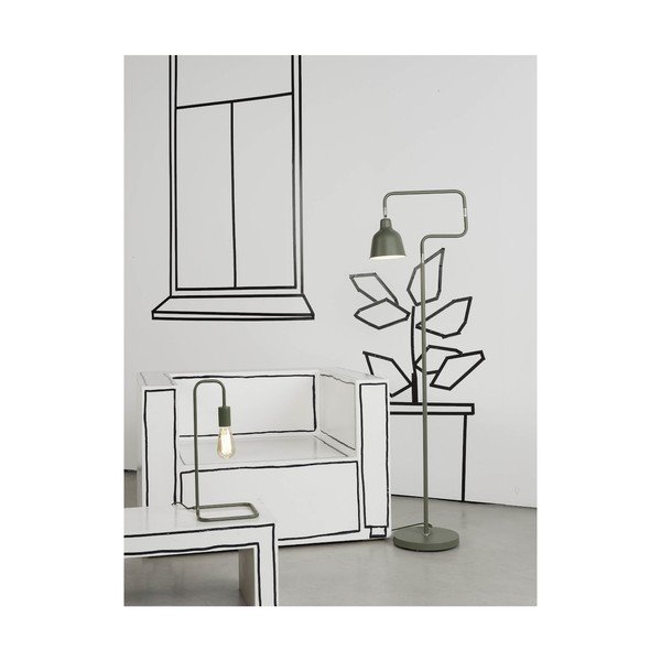 Зелено-сива свободностояща лампа London - it's about RoMi-image-1