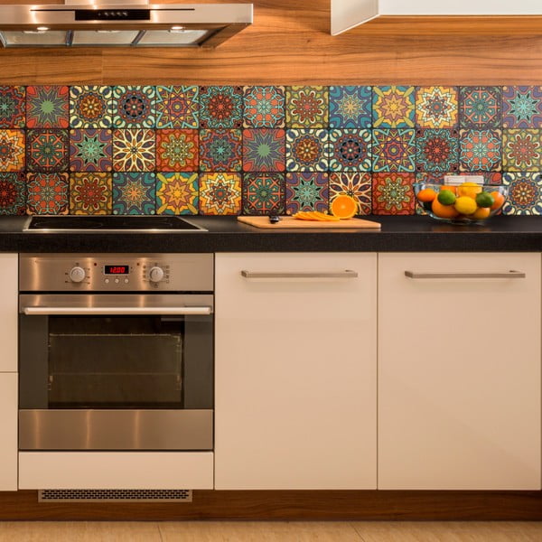 Комплект от 15 декоративни стикера за стена La Plata - Ambiance-image-3