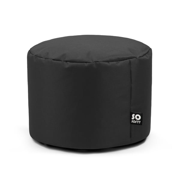 Тъмносин детски пуф Dot M – So Soft?-image-1