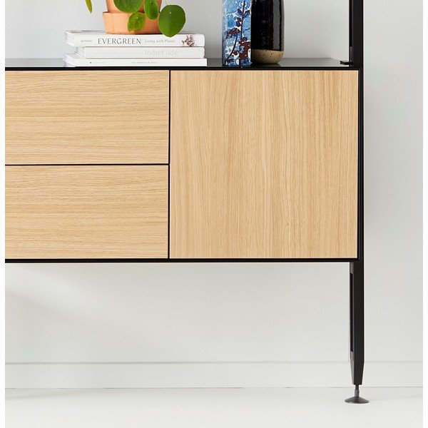Система от рафтове, облицована с дъб Edge by Hammel - Hammel Furniture-image-1