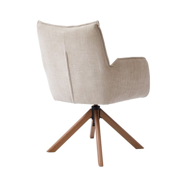 Кремави тапицирани трапезни столове в комплект 2 бр. Marilla – Unique Furniture-image-4