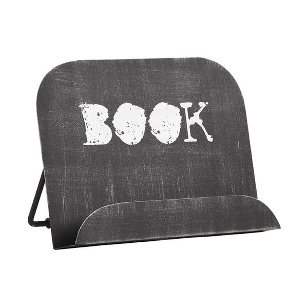 Черна метална стойка за книги - LABEL51