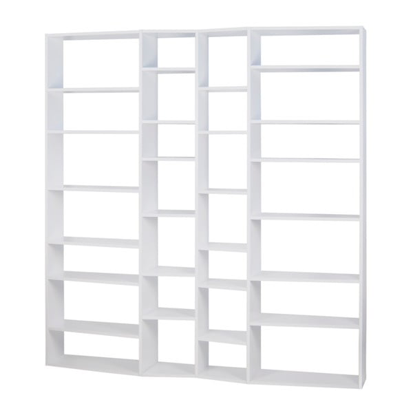 Бяла библиотека 214x224 cm Valsa – TemaHome-image-1