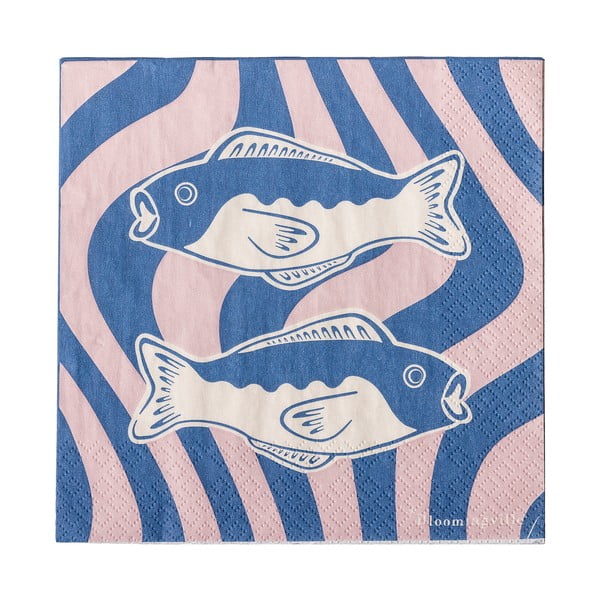 Хартиени салфетки в комплект 20 бр. 33x33 cm Remy – Bloomingville-image-3