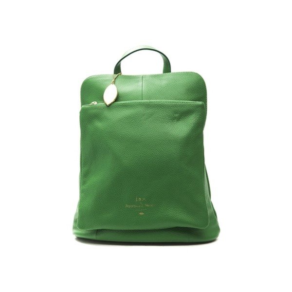 Зелена кожена дамска раница Ramona - f.e.v. by Francesca E. Versace-image-4