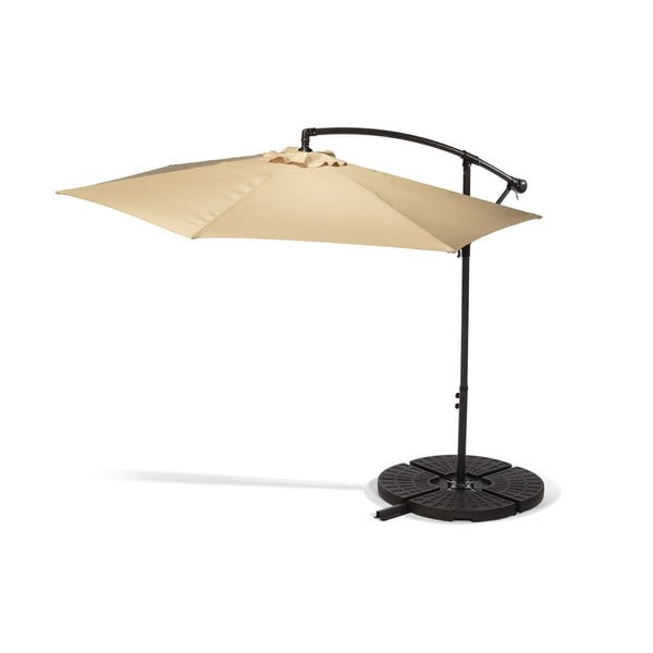 Бежов чадър без основа Bonami Essentials Happy Sun, ø 300 cm