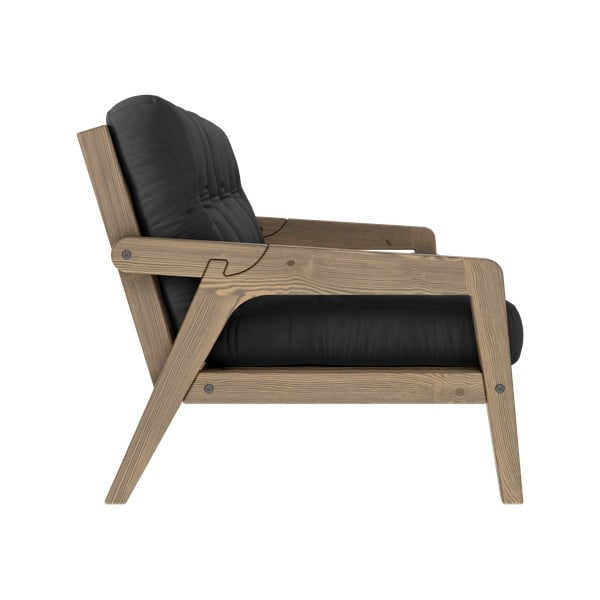 Сив разтегателен диван 204 cm Grab - Karup Design-image-4