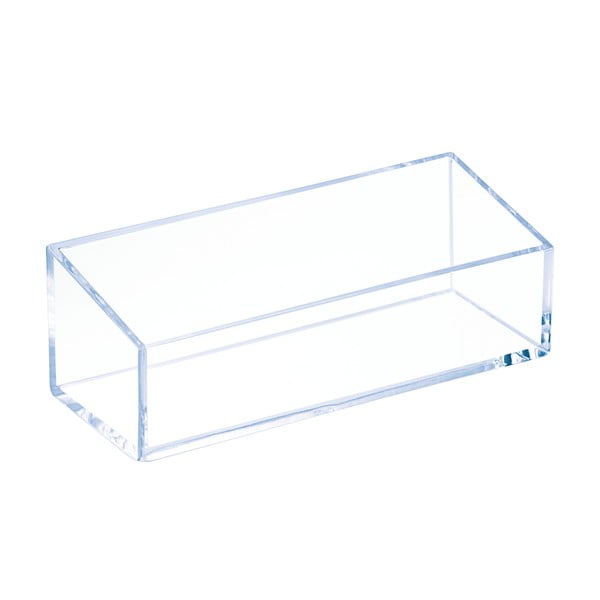 Прозрачна кутия за подреждане Clarity, 15 x 6 cm - iDesign
