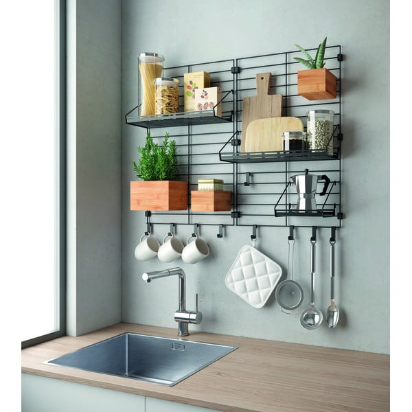 Бамбуков компонент - кутия за съхранение в естествен цвят 19x15 cm Mural – Metaltex-image-3