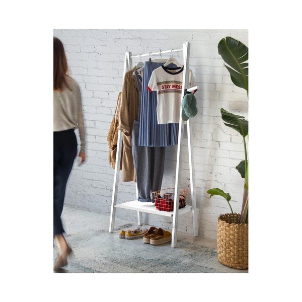 Бяла закачалка за дрехи - Really Nice Things-image-4