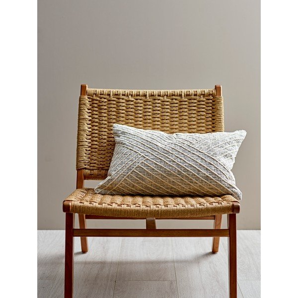 Бежова памучна възглавница Amanda, 40 x 60 cm Diagonal - Södahl-image-1