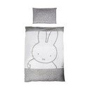 Памучно спално бельо за детско легло 100x135 cm Miffy - Roba