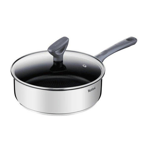 Тиган от неръждаема стомана с капак ø 24 cm Daily Cook - Tefal
