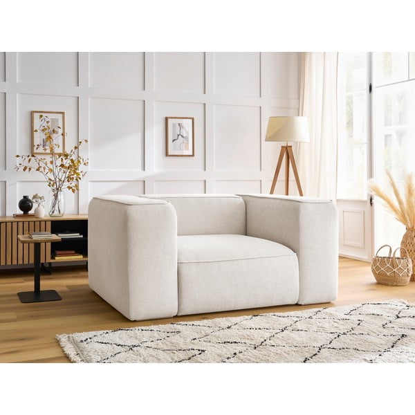 Бяло кресло Zephyr – Bobochic Paris-image-1