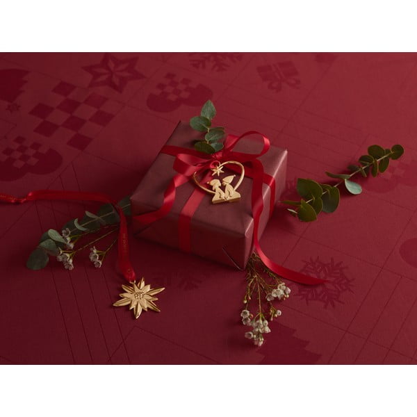 Висяща коледна украса в златист цвят - Kähler Design-image-1