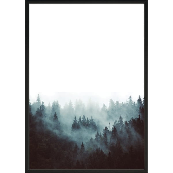Плакат за стена в рамка MIST, 50 x 70 cm Mist - DecoKing