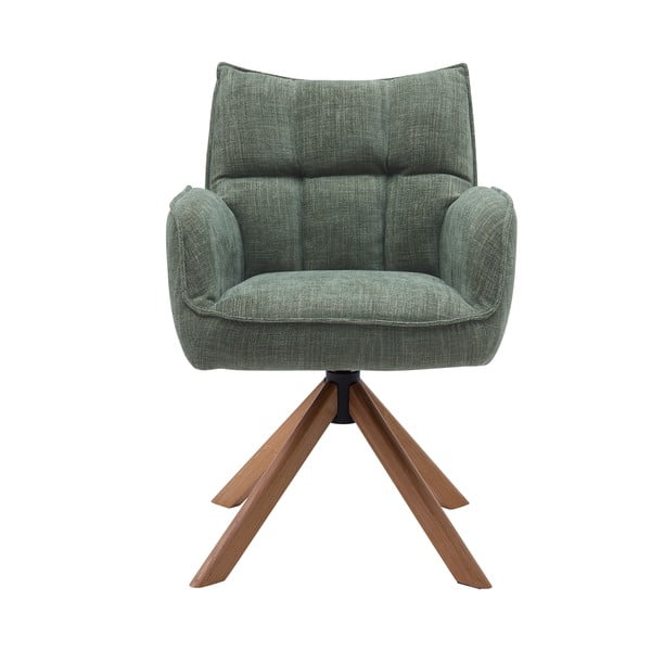 Зелени тапицирани трапезни столове в комплект 2 бр. Marilla – Unique Furniture-image-1