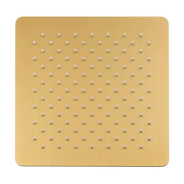 Душ глава от неръждаема стомана в златист цвят Slim – Sapho-image-2