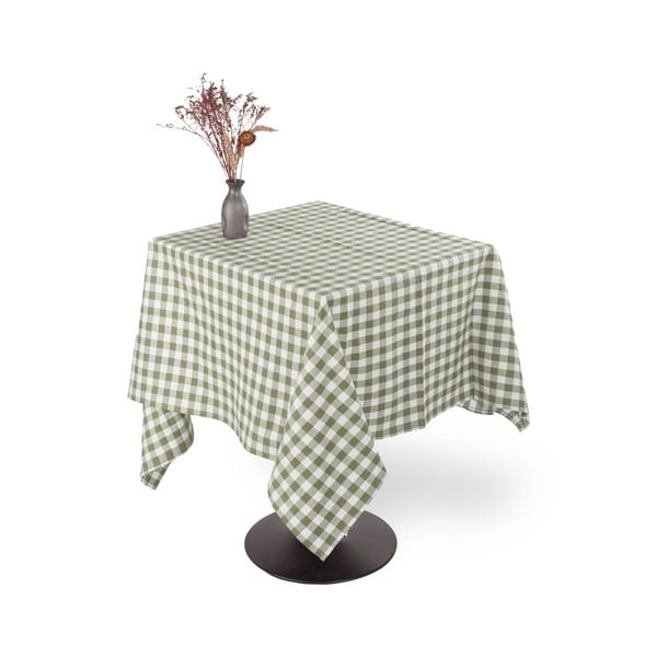 Памучна покривка за маса 150x150 cm Gingham – Tiseco Home Studio-image-3