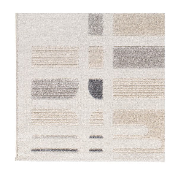 Килим в светлосиво и слонова кост 160x230 cm Flora – Universal-image-3