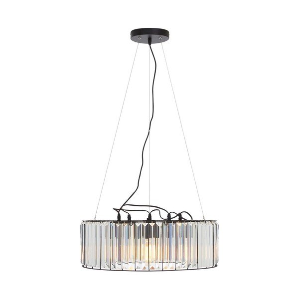 Висящо осветително тяло със стъклен абажур ø 50 cm Akiko – Premier Housewares