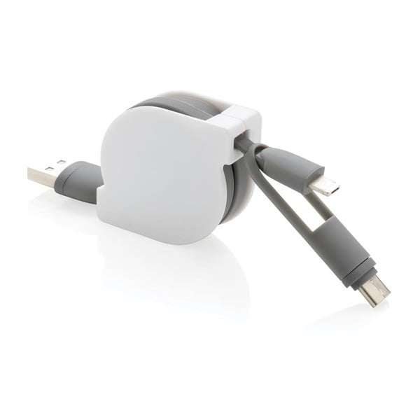 Колекция прибиращи се USB зарядни устройства - XD Design