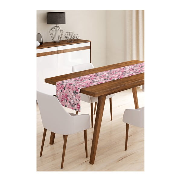 Плъзгач за маса от микрофибър Pink Dream, 45 x 145 cm - Minimalist Cushion Covers
