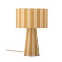 Жълта текстилна настолна лампа с текстилен абажур (височина 30 cm) Emmie – Bloomingville