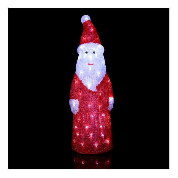 Svítící dekorace Santa, výška 57 cm