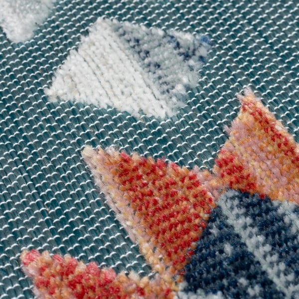 Син външен килим 200x290 cm Avery Blue – Flair Rugs-image-3