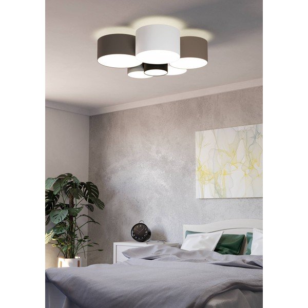 Осветително тяло за таван в сив и кафяв цвят PASTORE – EGLO-image-1