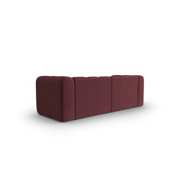 Диван в цвят бордо 228 cm Lupine - Micadoni Home-image-4
