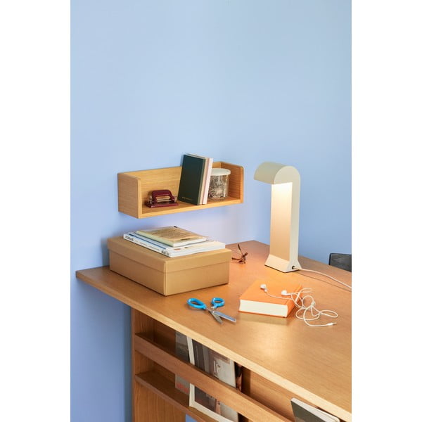 Стенен рафт от декор от дъб  естествен 40 cm Savor – Hübsch-image-4