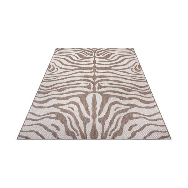 Кафяв и бежов килим на открито Safari, 80 x 150 cm - Ragami-image-2