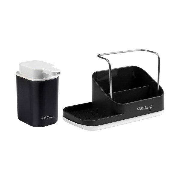 Черен комплект за миене на съдове - Vialli Design-image-3