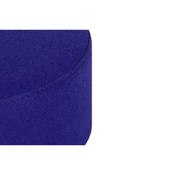 Синя вълнена табуретка Folk – noo.ma-image-4