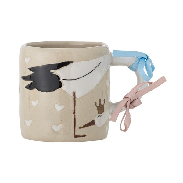 Бежова керамична детска чаша 225 ml Bambino – Bloomingville Mini