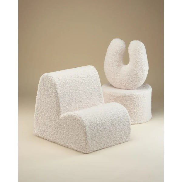 Кремава детска възглавница за диван от букле U – Wigiwama-image-4